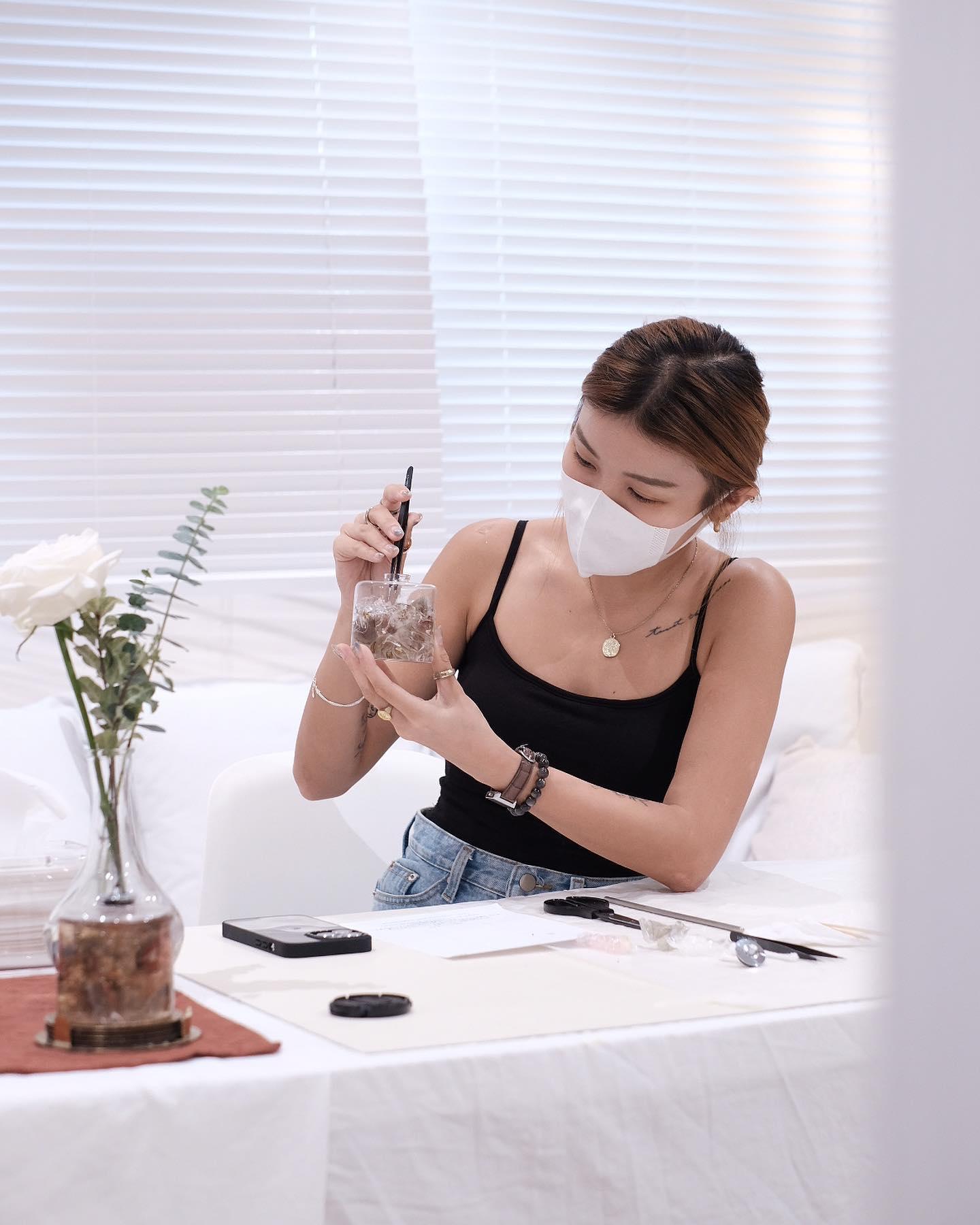 和風蠟製琥珀糖油燈工作坊