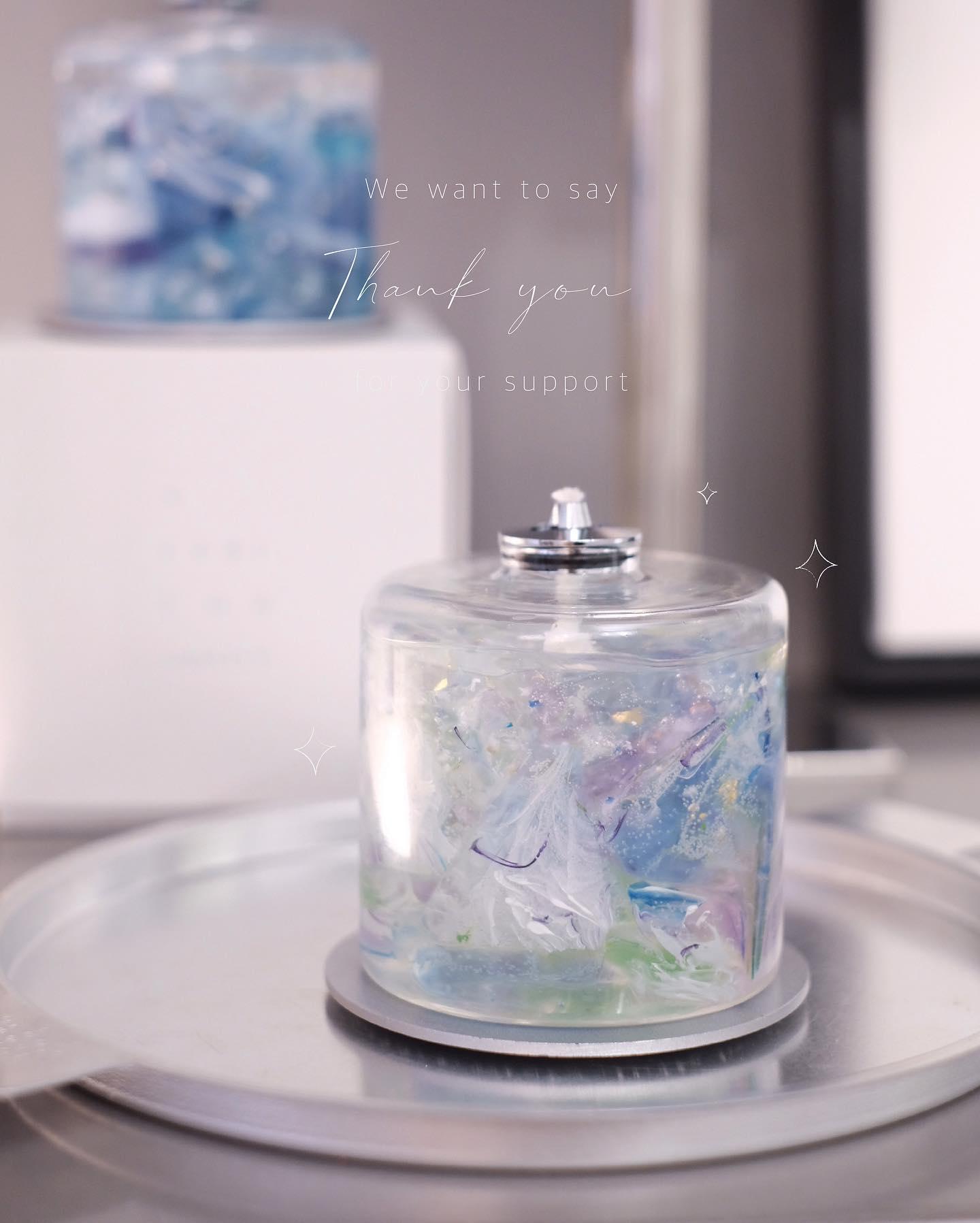 和風蠟製琥珀糖油燈工作坊