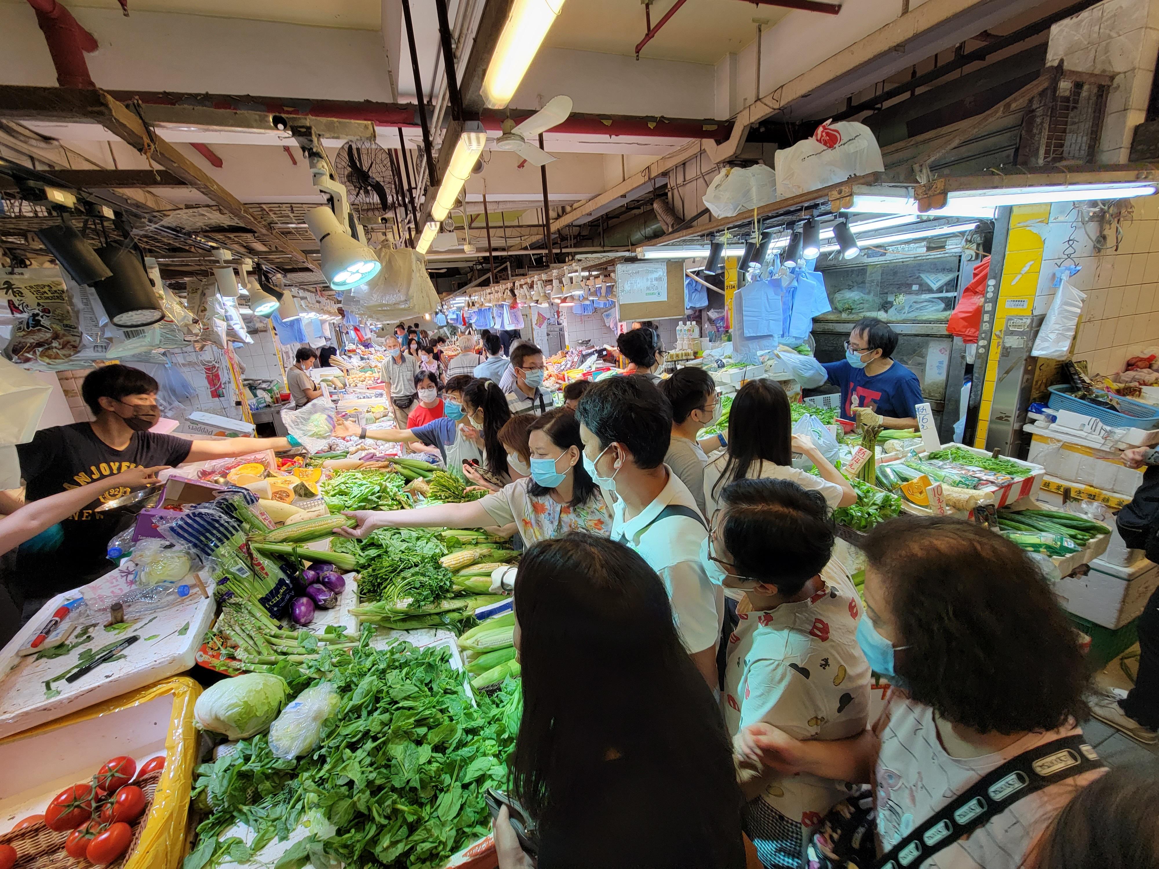 連日來蔬菜價格上升。(資料圖片)