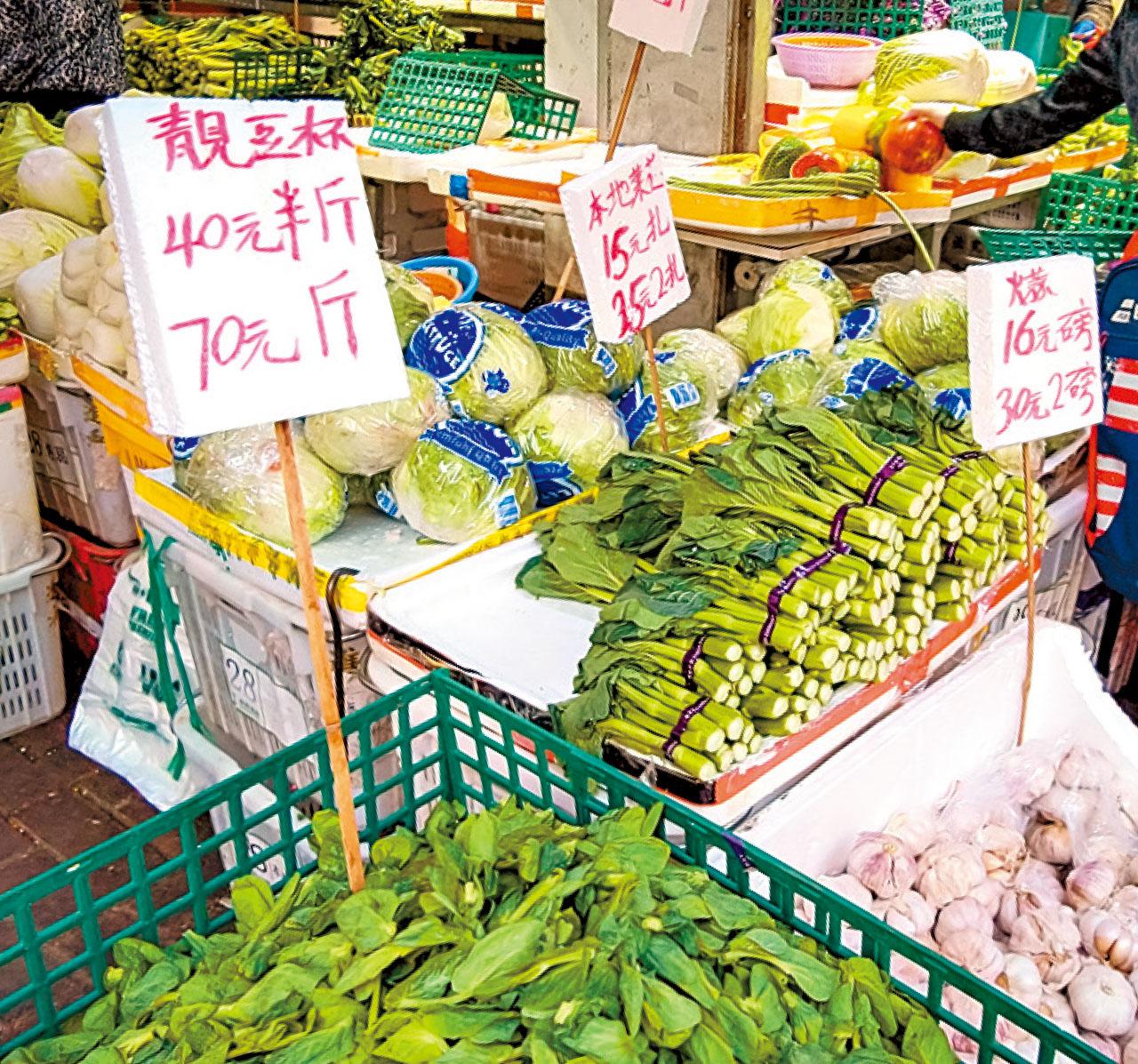 跨境貨運|蔬菜供港量不穩致價飆 陳帆:研究方法確保供應
