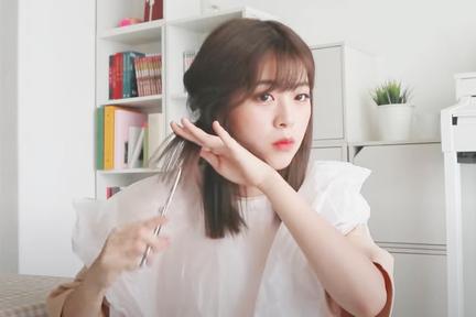 令髮尾看上去更有層次感