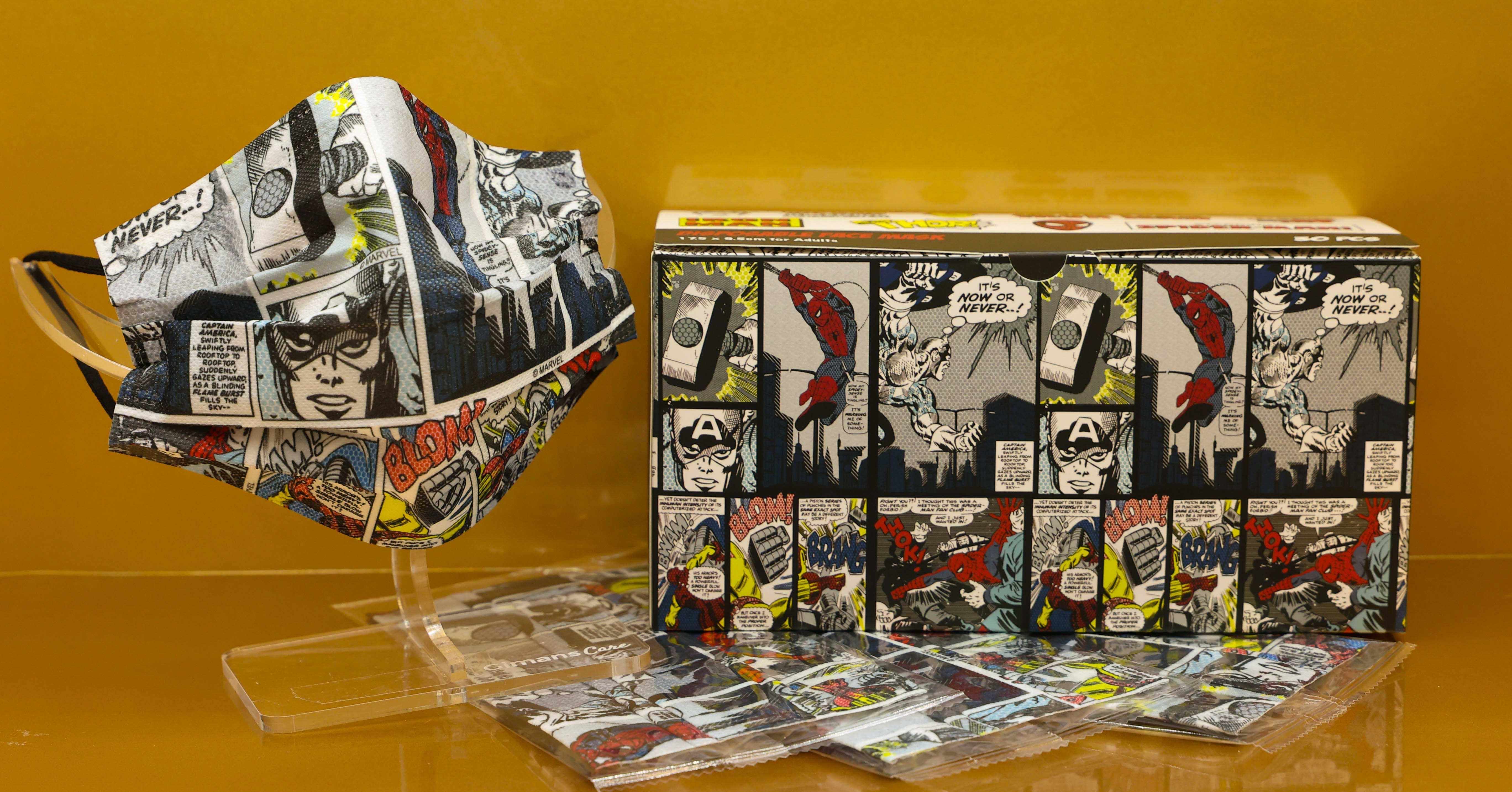 復仇者聯盟美式漫畫款(一盒一款)$128/30片