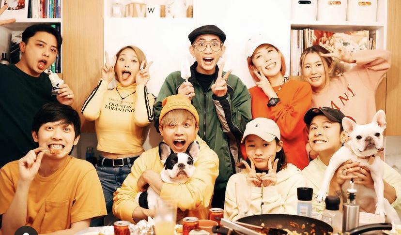 AK、Oscar和麻利老友鬼鬼,大班好友不是相聚。