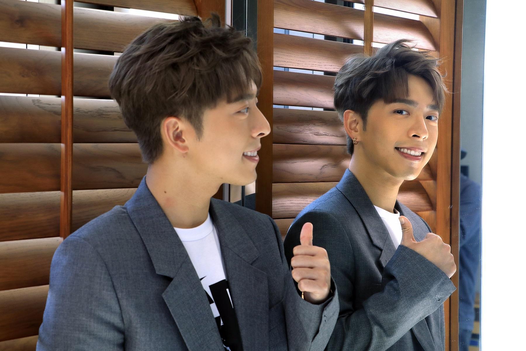 Edan談起母親煮的水餃和酸酸甜甜,大讚是世界最好吃的美食。(林俊源攝)