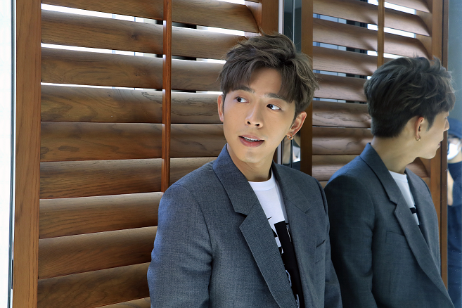 Edan感激吳君如指導,令他在演戲上有點開竅。(林俊源攝)