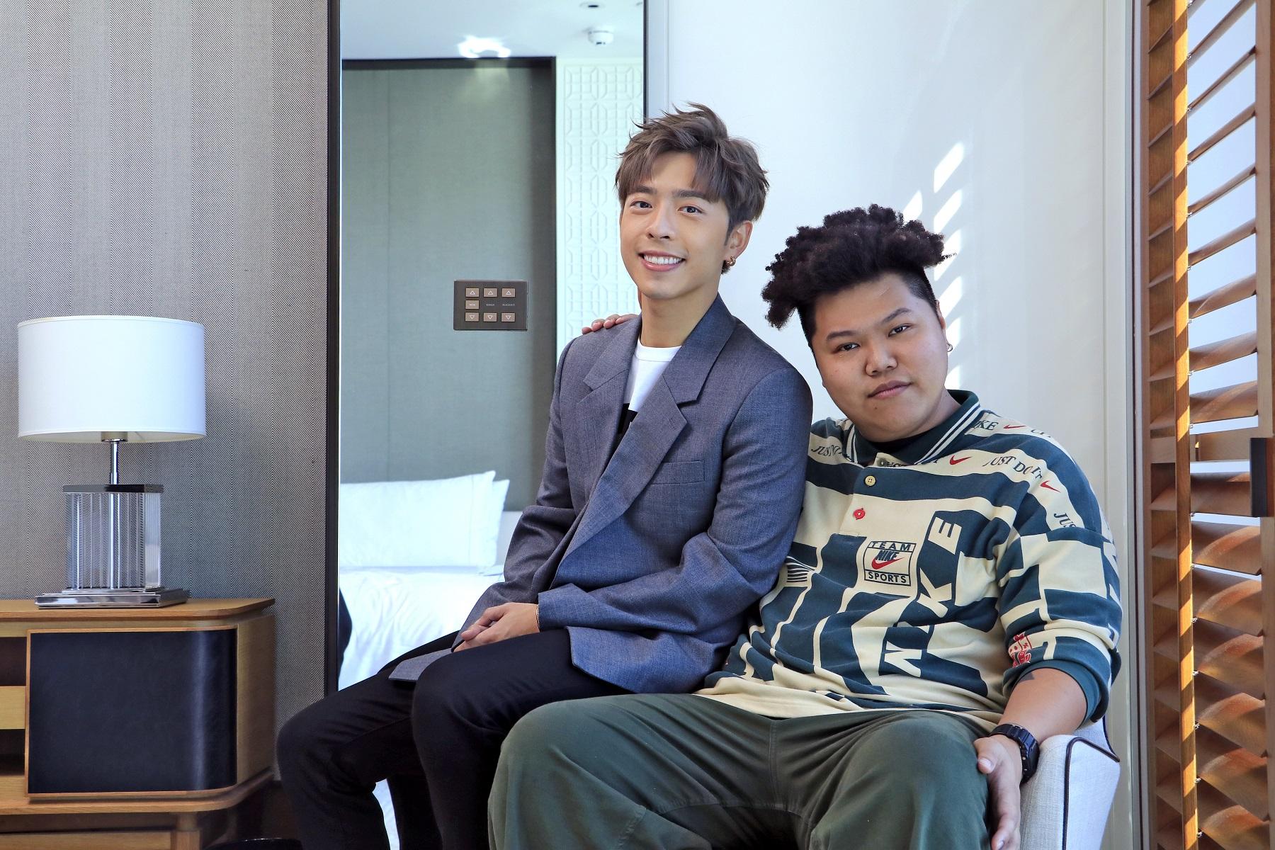 Edan和Coba在《闔家辣》一演一導拍住上。