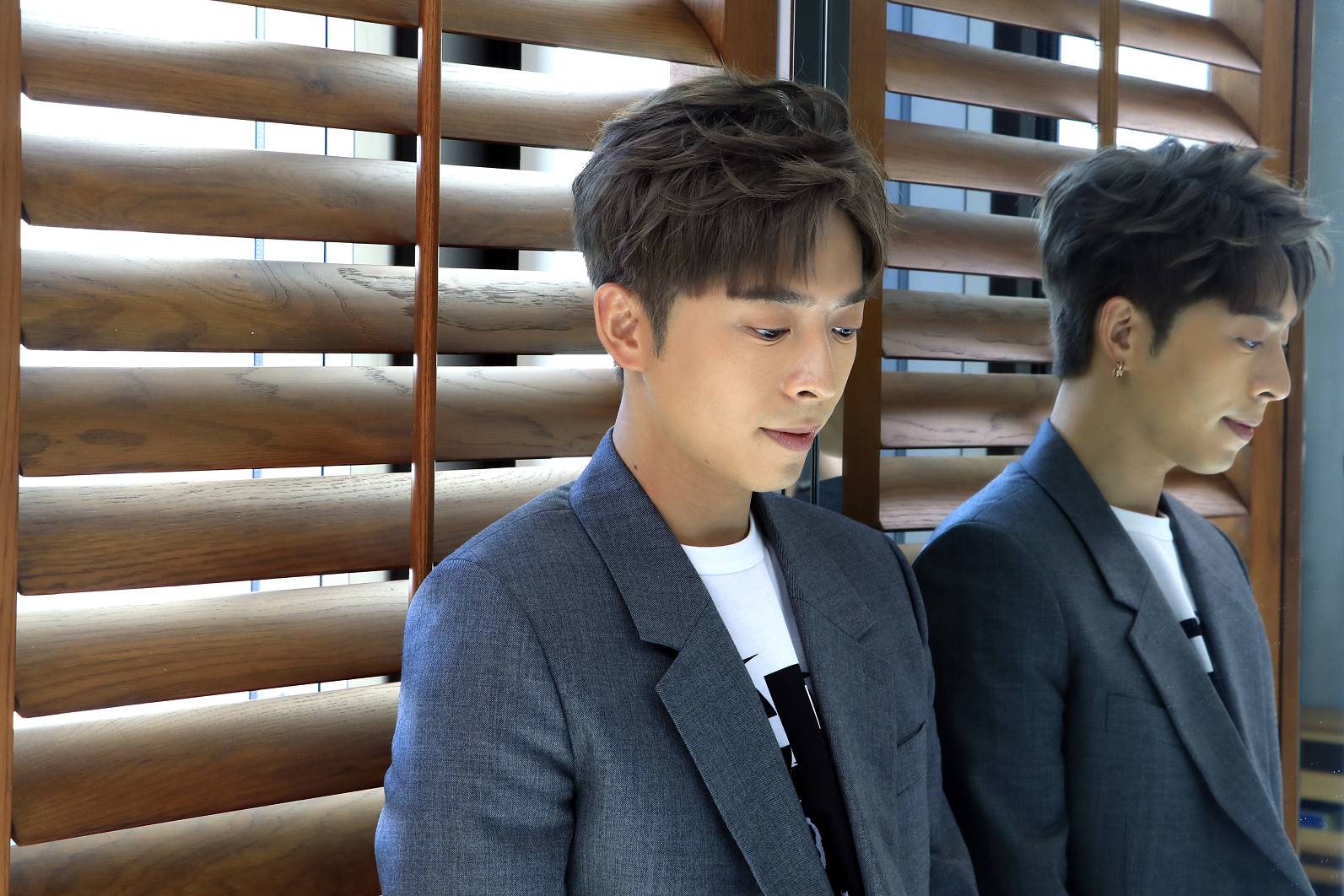 Edan自言拍完《大叔的愛》曾對演戲感迷惘。(林俊源攝)