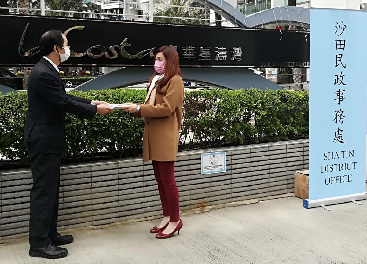 政府近日向市民派發快速抗原測試包。(資料圖片/政府新聞處)