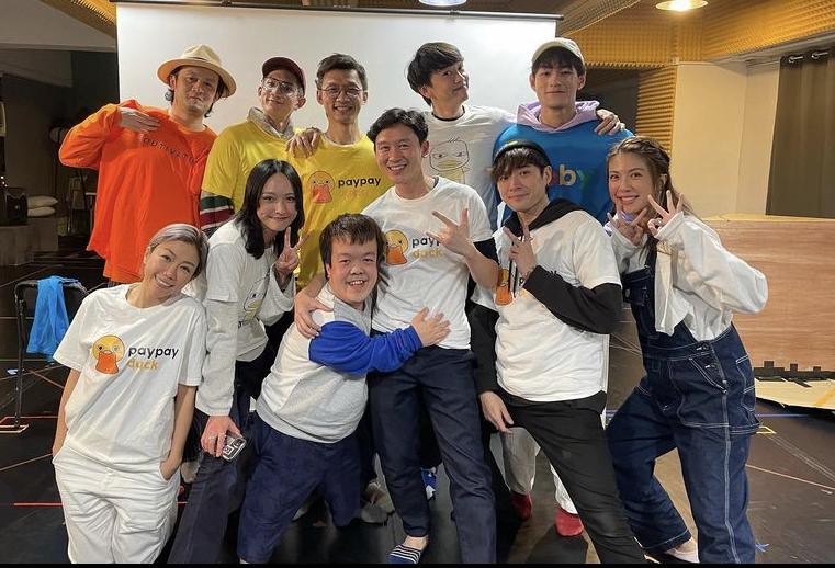 《IT狗》一班演員合作拍劇後結成好友。(凌文龍IG)