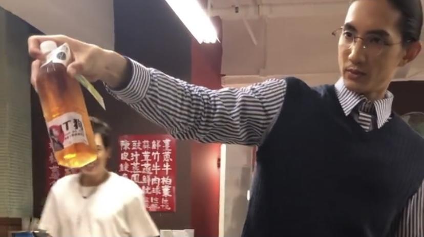 Lokman在拍劇期間獲粉絲應援支持。(簡君晉IG)