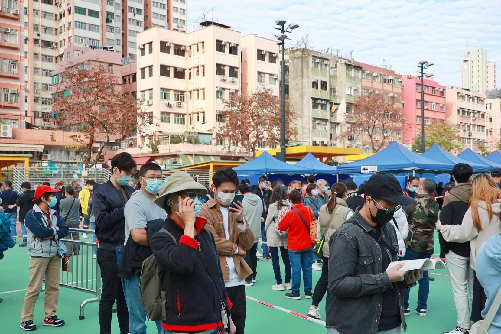 新冠肺炎, 檢測站, 採樣站, 元朗