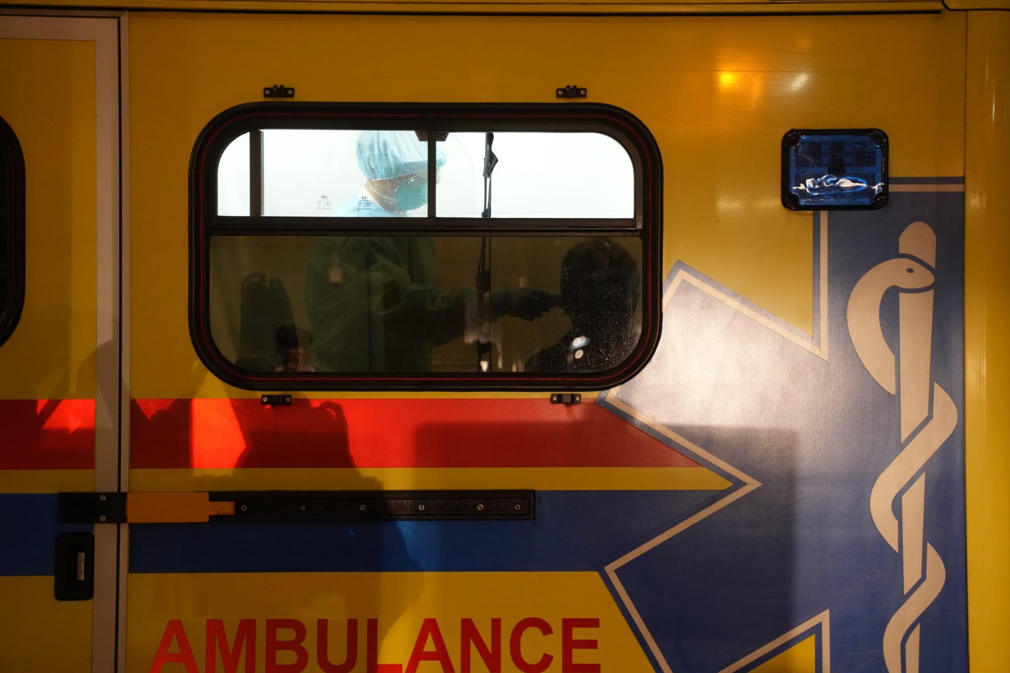 藍田啟田邨啟仁樓。(陳奕釗攝)