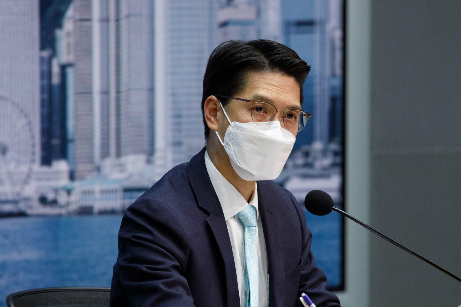 醫管局總行政經理(質素及標準)劉家獻。(蘇文傑攝)