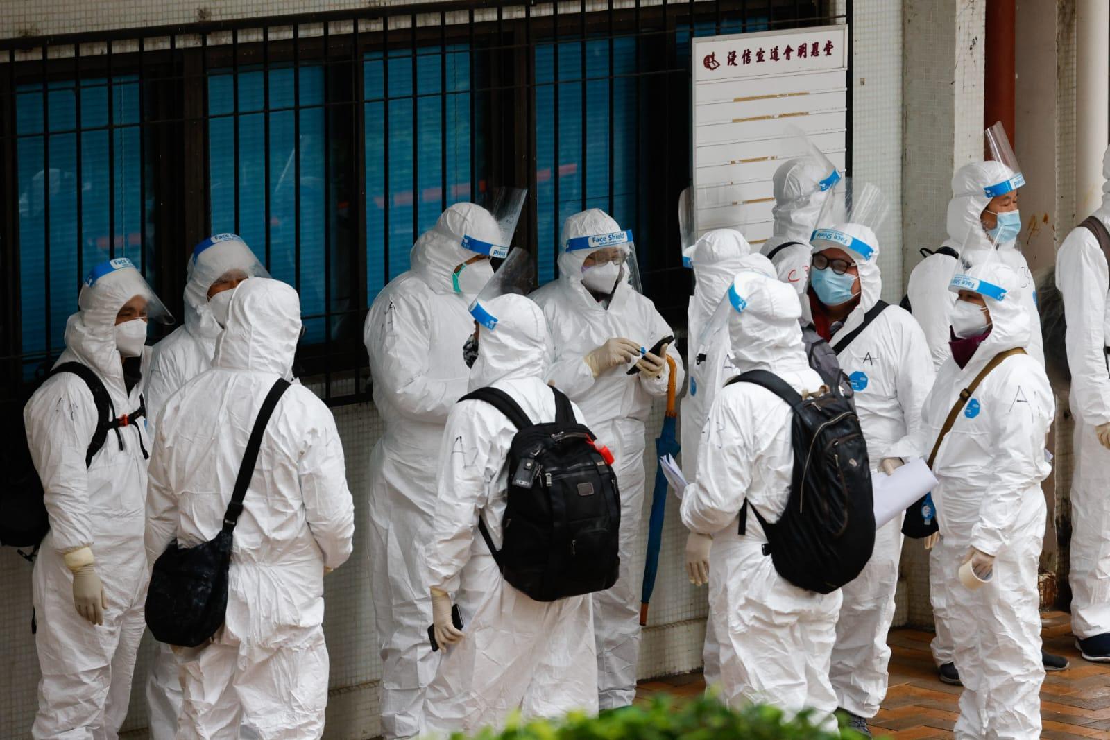 封區檢測|馬鞍山恆安邨恆峰樓下午2時半圍封檢測