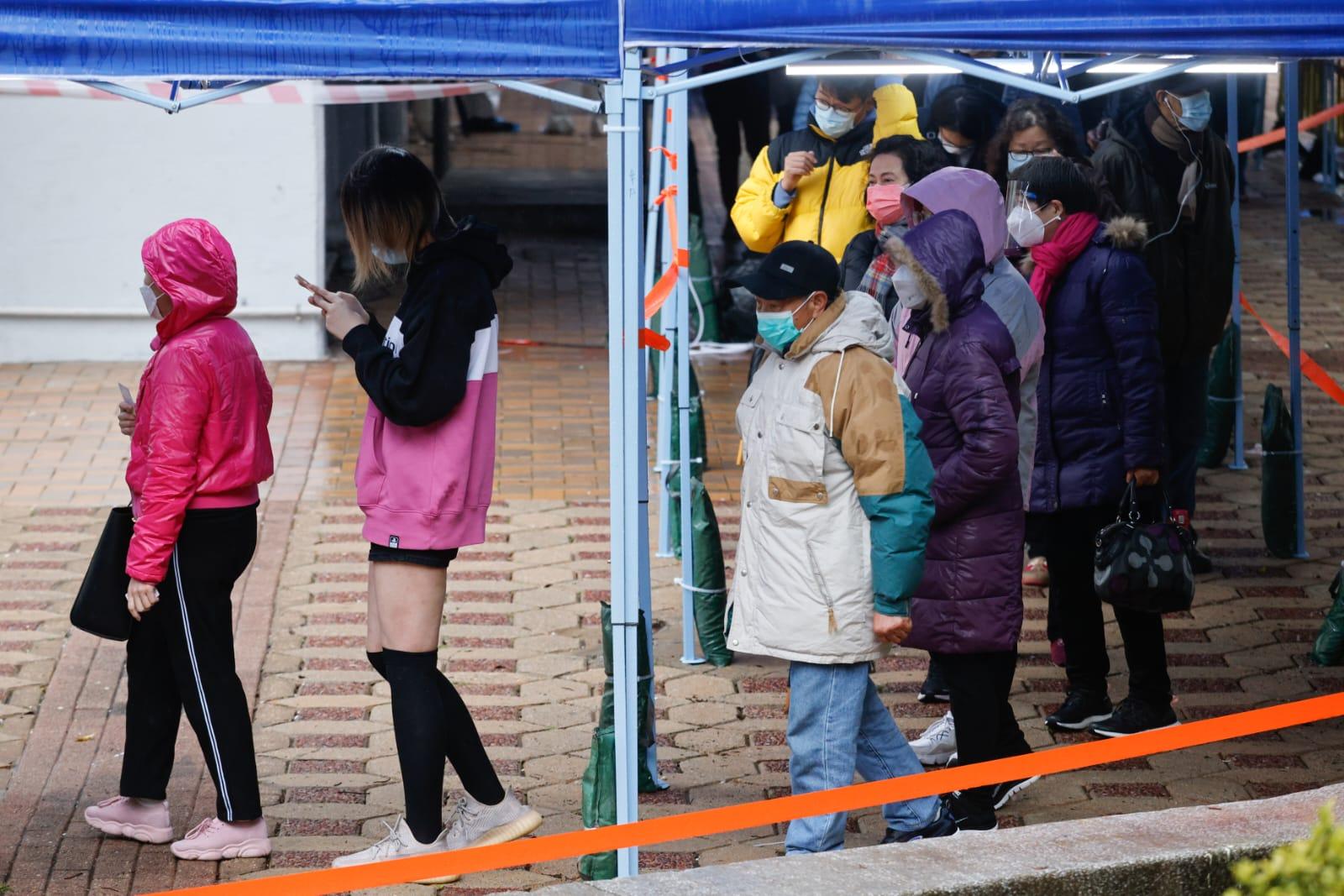 封區檢測|馬鞍山恆安邨恆峰樓下午2時半圍封檢測