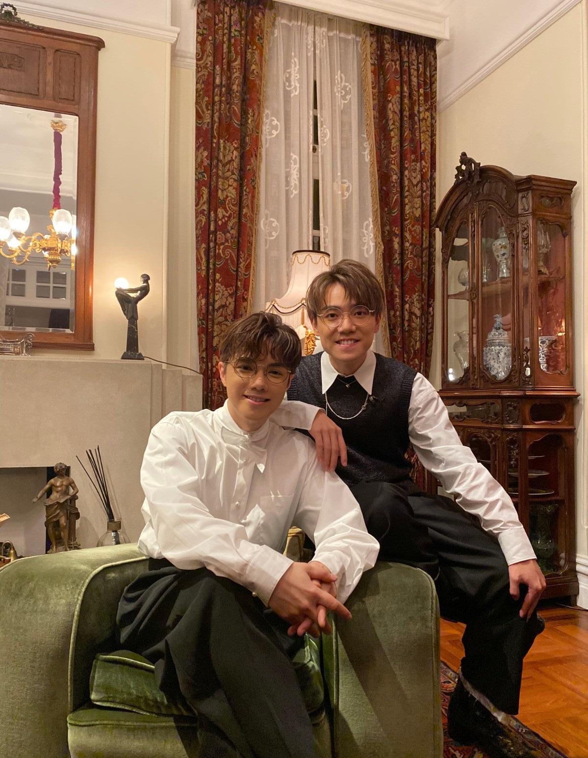 張敬軒與林家謙長得有點相似。