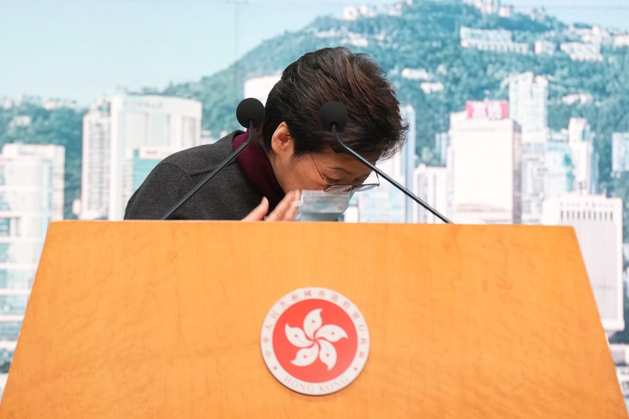 林鄭月娥指,香港需要堅持「動態清零」,認為是最符合香港情況。