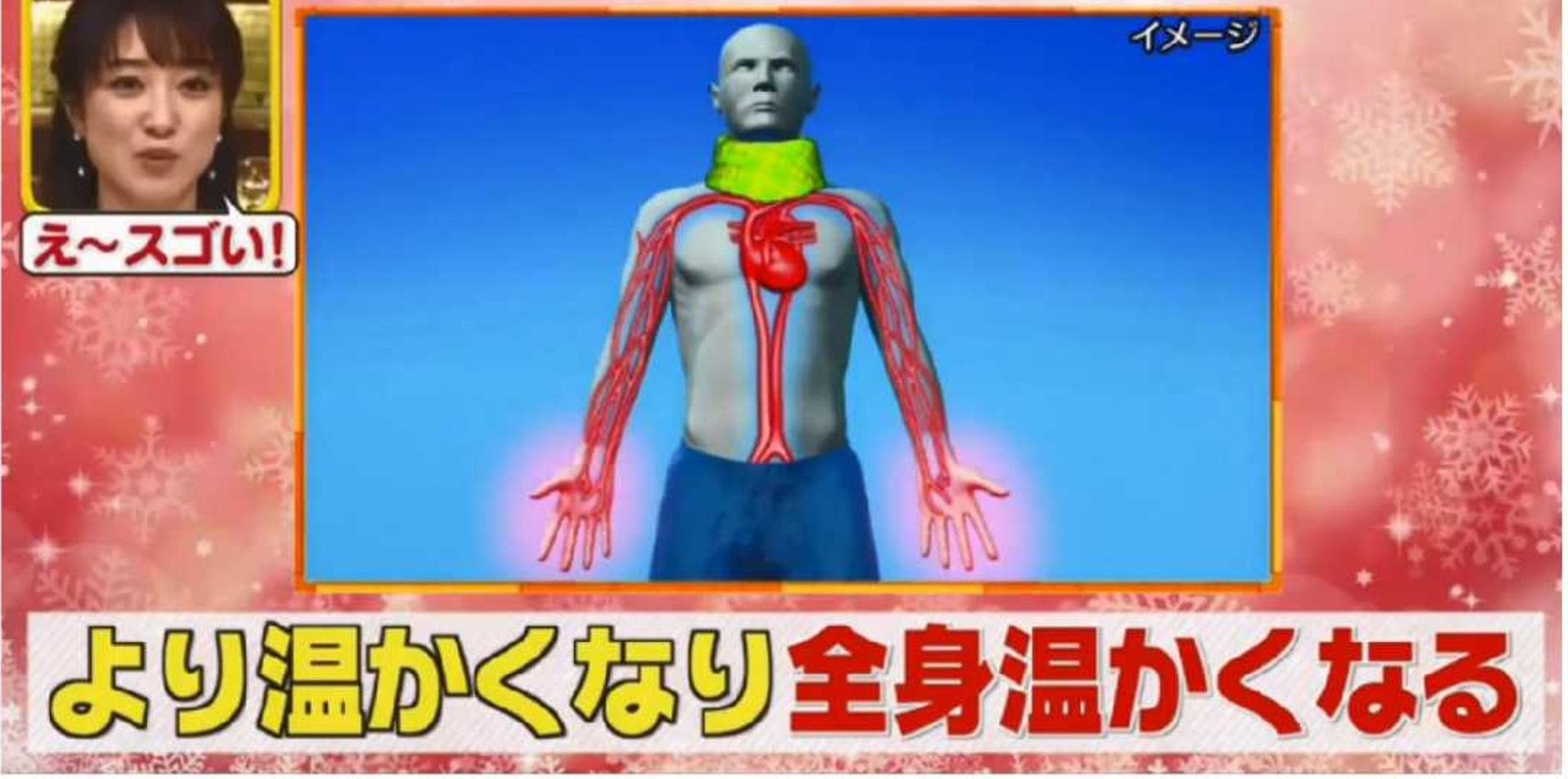 如果可以一直保持和暖的話,就可以令熱量流至全身。