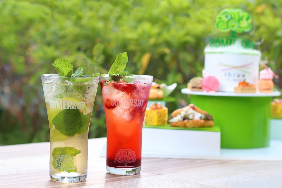 港威酒店 Three on Canton X Somersby 甜「SOM」蘋果庭園下午茶