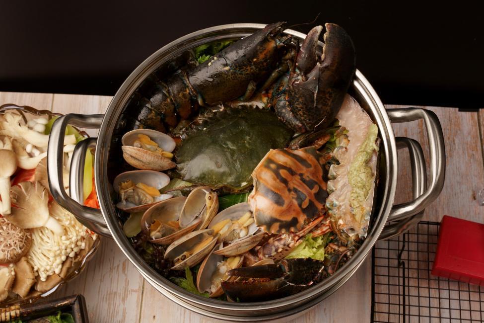 海鮮外賣直送|伴百味 粥底蒸氣鍋套餐(外賣直送)