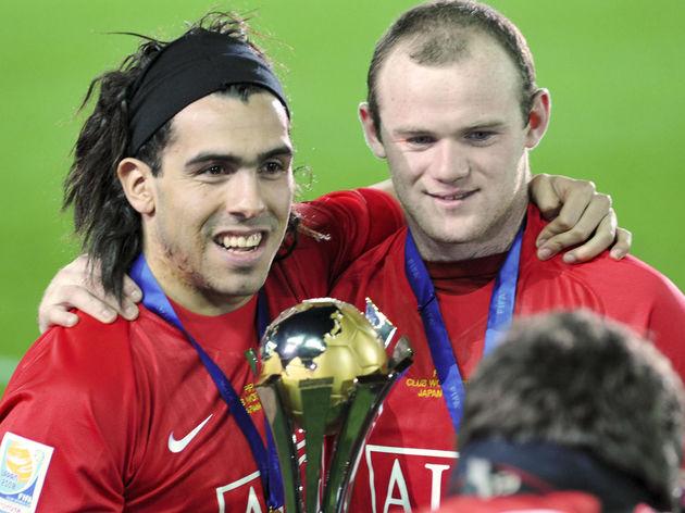 朗尼與泰維斯合作曾為曼聯贏過世冠盃。(網上圖片)