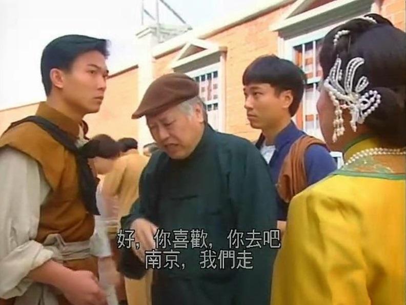 楚原與錢小豪在《大頭綠衣鬥殭屍》 合作。