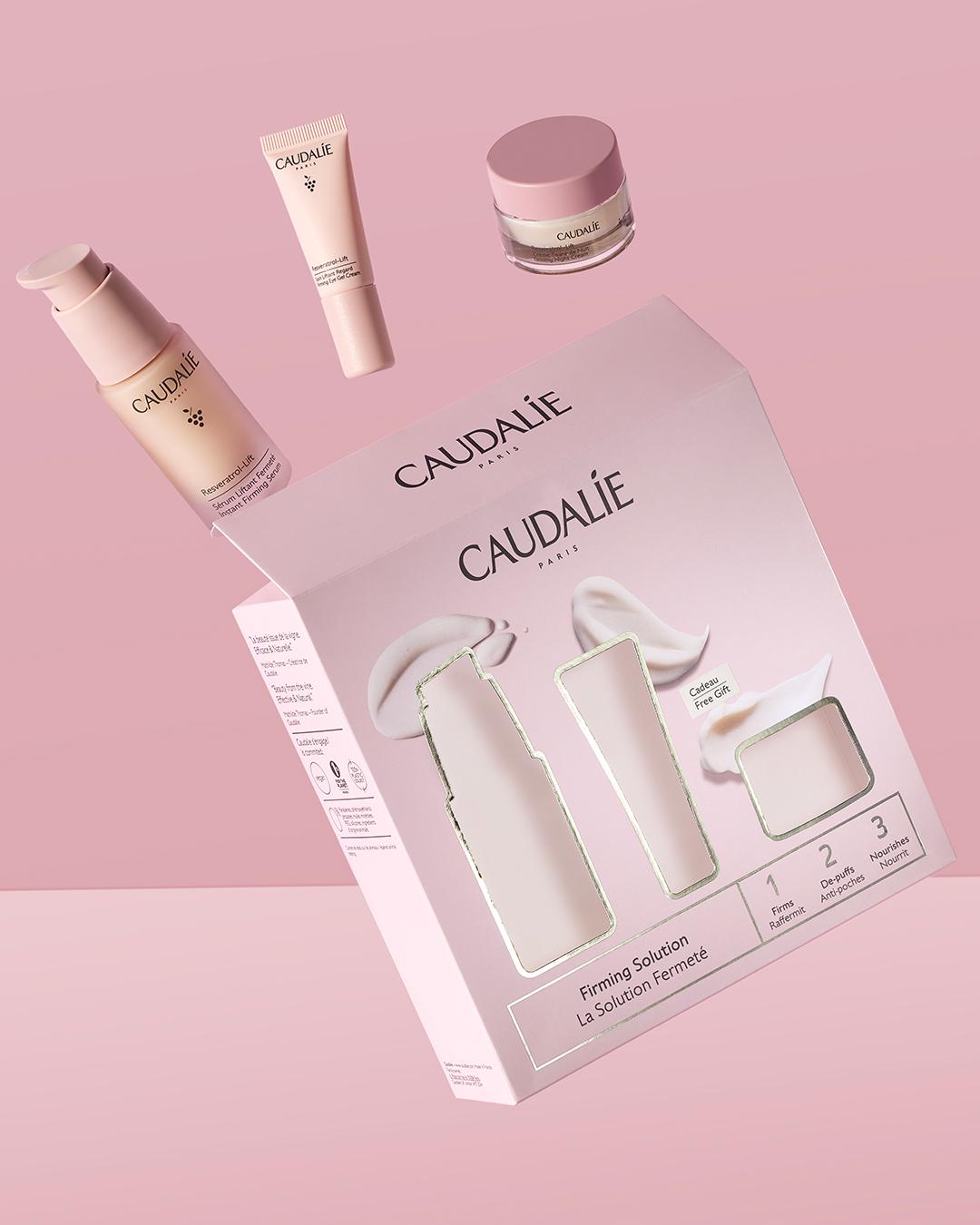 白藜蘆醇緊緻豐盈套裝 $550 套裝包括: • 白藜蘆醇提昇緊緻精華 30ml • 白藜蘆醇提昇緊緻肌底眼霜 5ml • 白藜蘆醇提昇緊緻晚霜 15ml