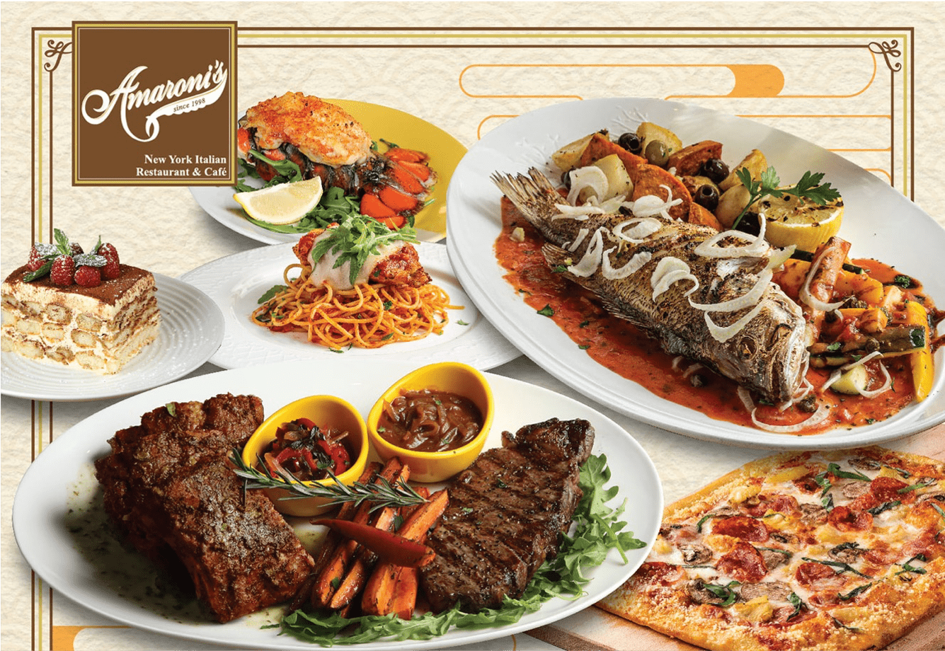 升級「烤焗鱸魚」+「炭烤8oz牛扒配烤嫩豬排、薄餅、意粉套餐」