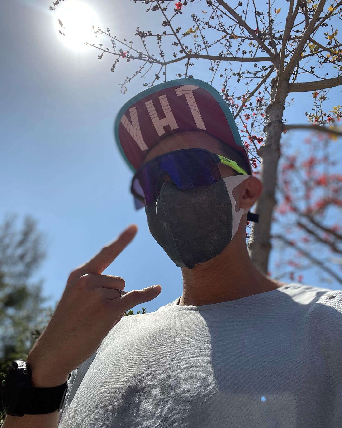 張繼聰充當Kay的健身教練。