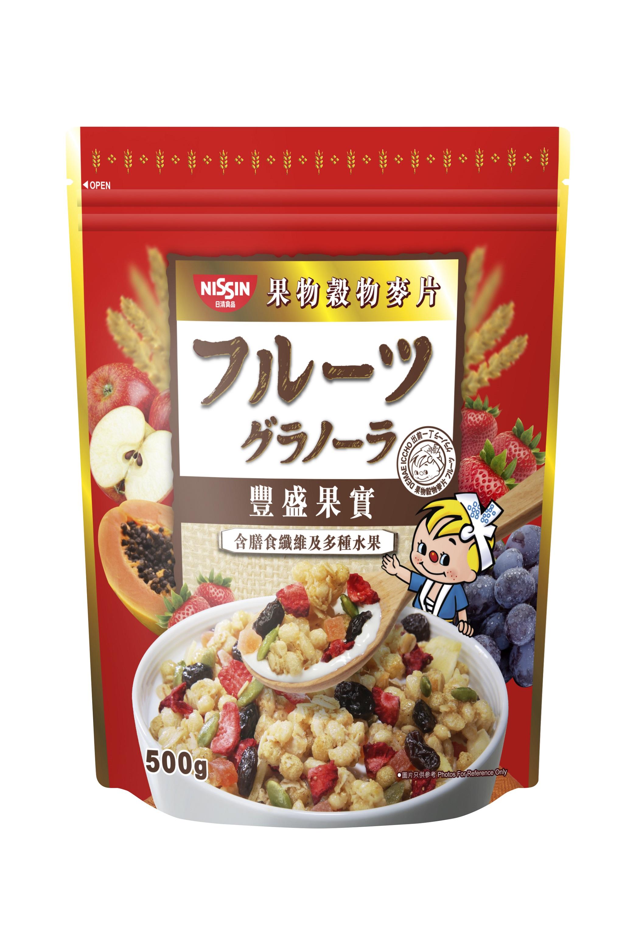 (11/3) 日清穀物麥片 豐盛果實 500g 抗疫價:$70/2件