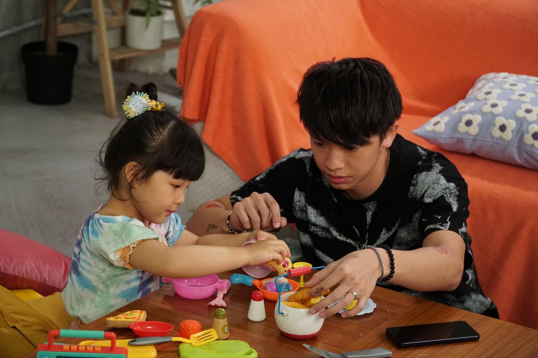 林家熙大爆劇中女兒古惑。