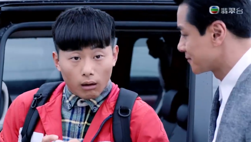 楊潮凱在《法證先鋒IV》演智障青年,演技獲一致讚好。(截圖)