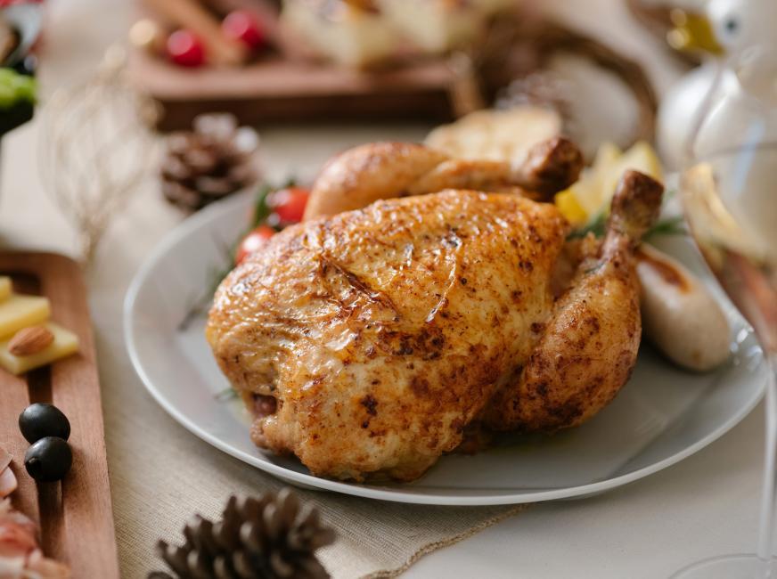 檸檬及迷迭香烤雞