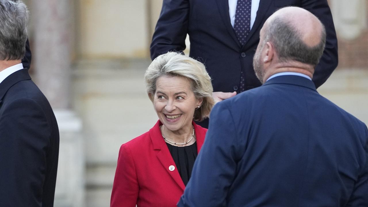 歐盟理事會主席馮德萊恩(AP)