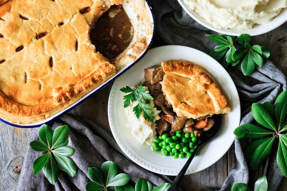 煙燻羊肩酥皮批