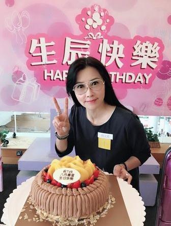 祝文君4年前慶生日,當時仍精神飽滿。