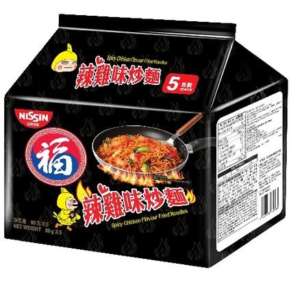 福 辣雞味炒麵(五包裝) 抗疫價:$10/件