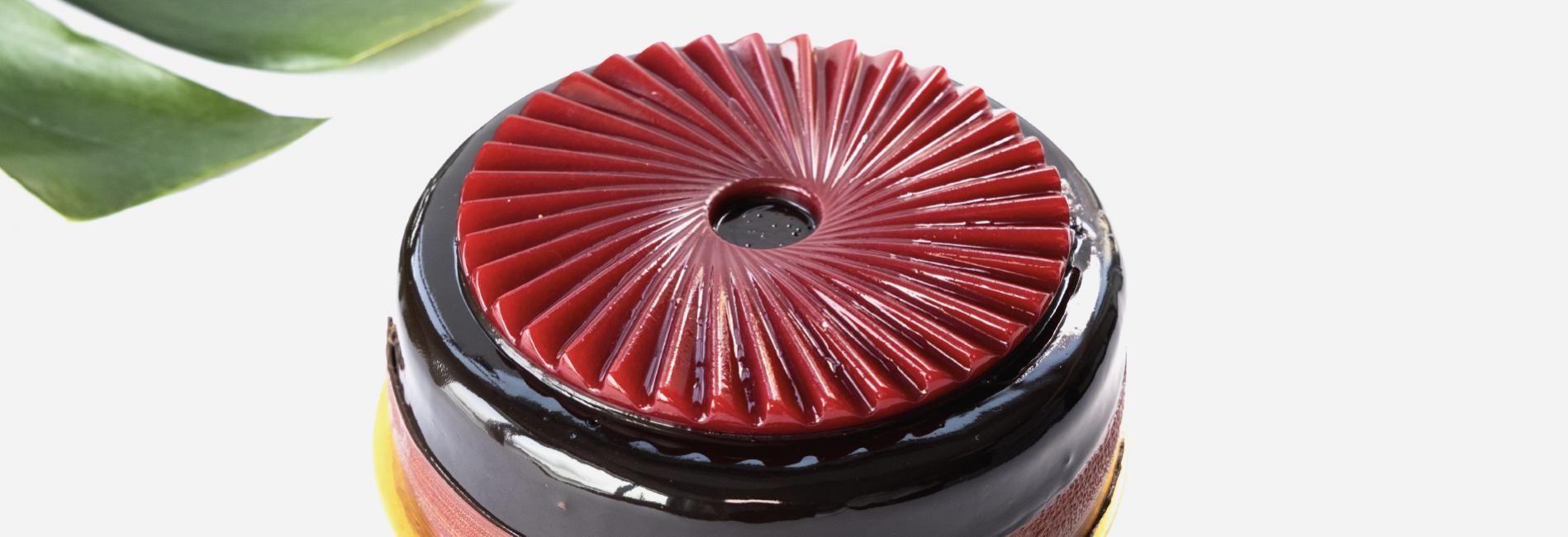 紅桑子黑朱古力慕絲蛋糕