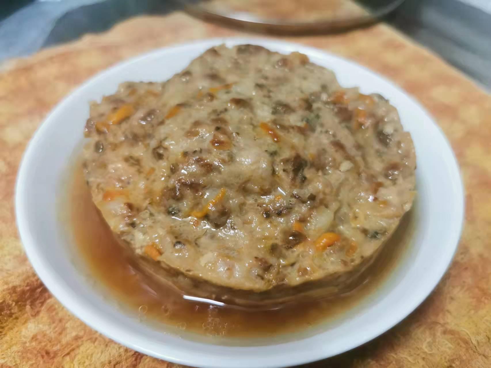 蟲草花梅菜肉餅