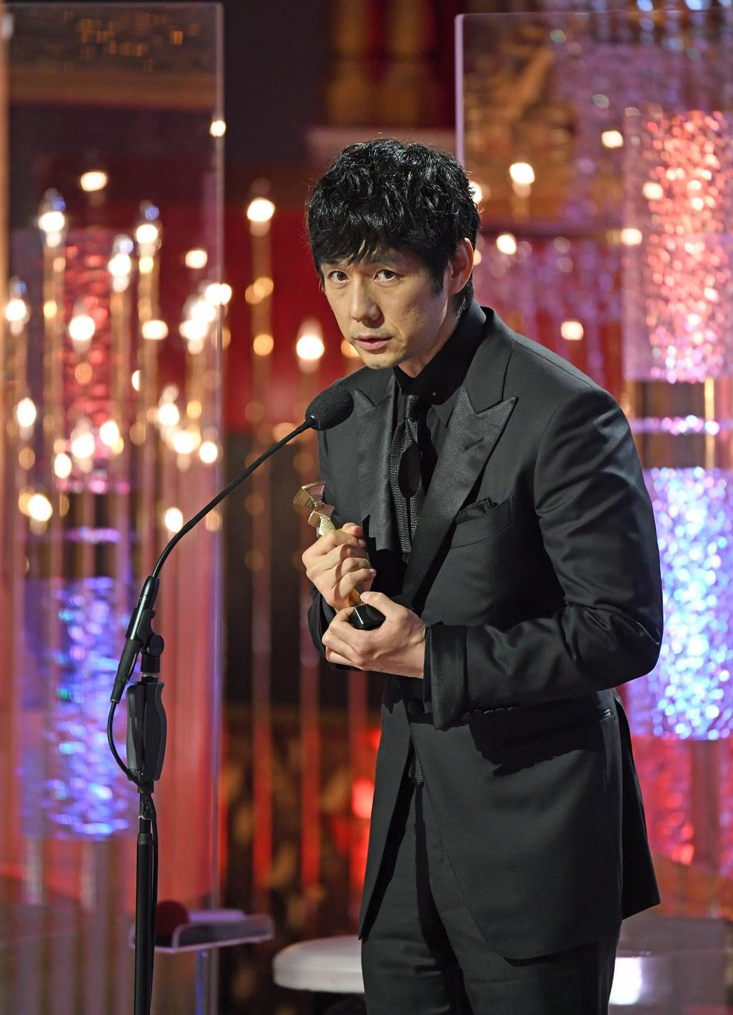 現年50歲的西島秀俊入行30年首次獲封《日本電影學院獎》影帝。