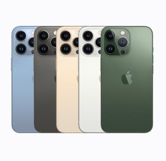 iPhone 13增2種綠色選擇。(Apple)