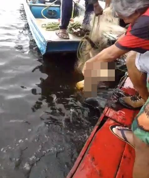 巴西足球員避警開槍跳河,慘被食人魚食剩棚骨。(網上圖片)