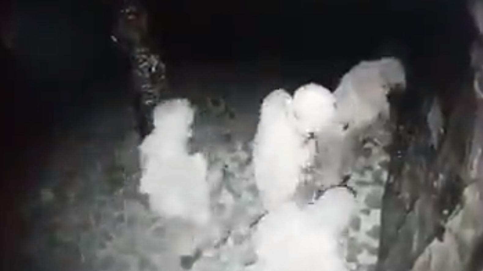 至少4名疑似俄軍企圖爆竊烏克蘭民居。(Twitter)