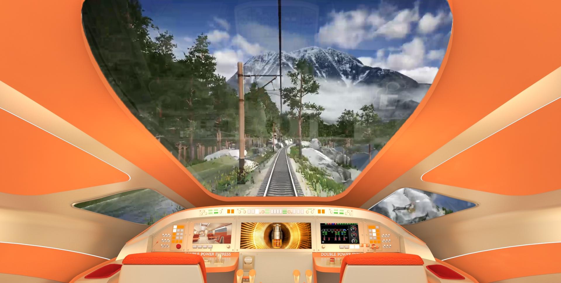 1. 展開明眸之旅:透過虛擬法式鐵道遊細賞法國春日景致,同時觀賞賦活精華眼霜2 In 1的短片。