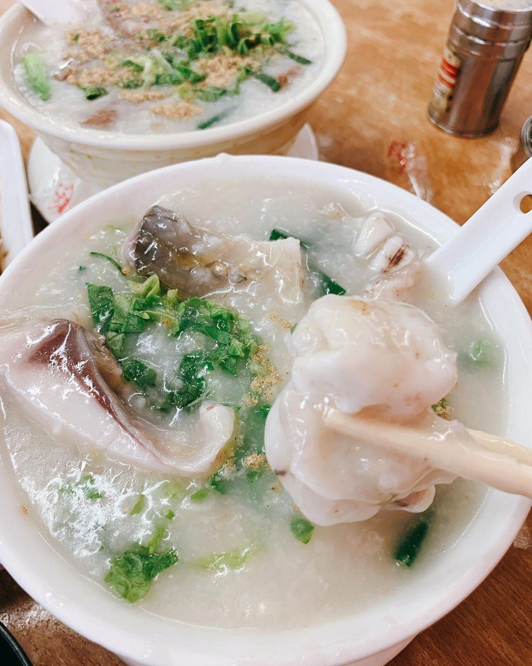 最推介魚腩粥。(相片來源:instagram:eat.ba.la)