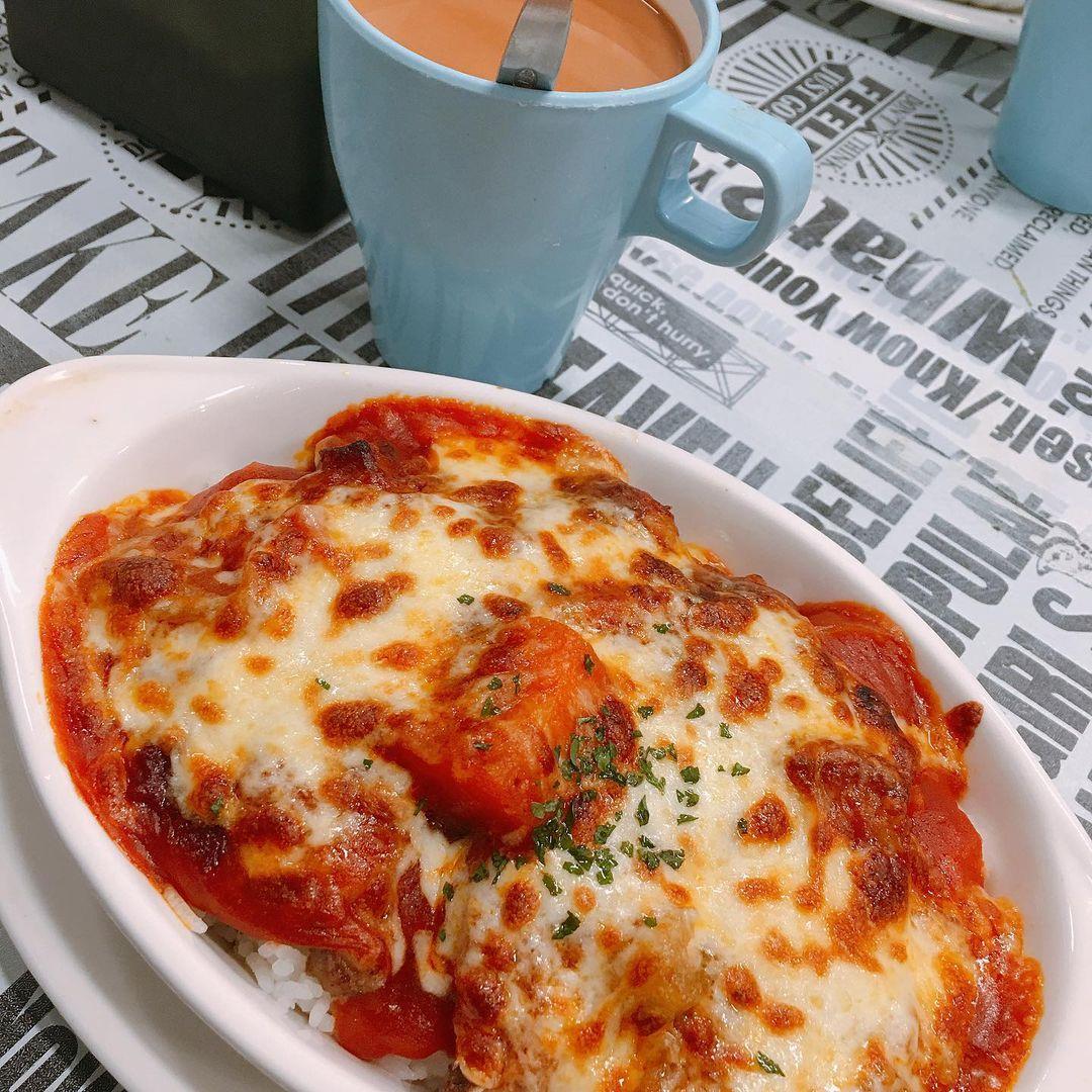芝士焗豬扒飯。(相片來源:instagram:missgwagwa)