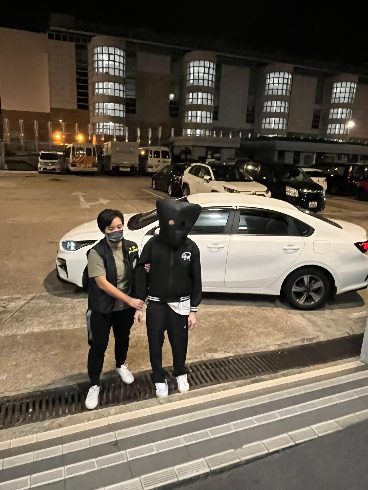 被捕女子。(警方圖片)