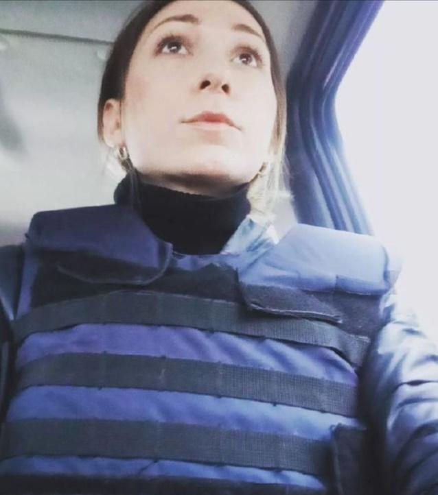 烏克蘭網路電視台Hromadske記者Viktoriya Roshchyna。(Twitter)