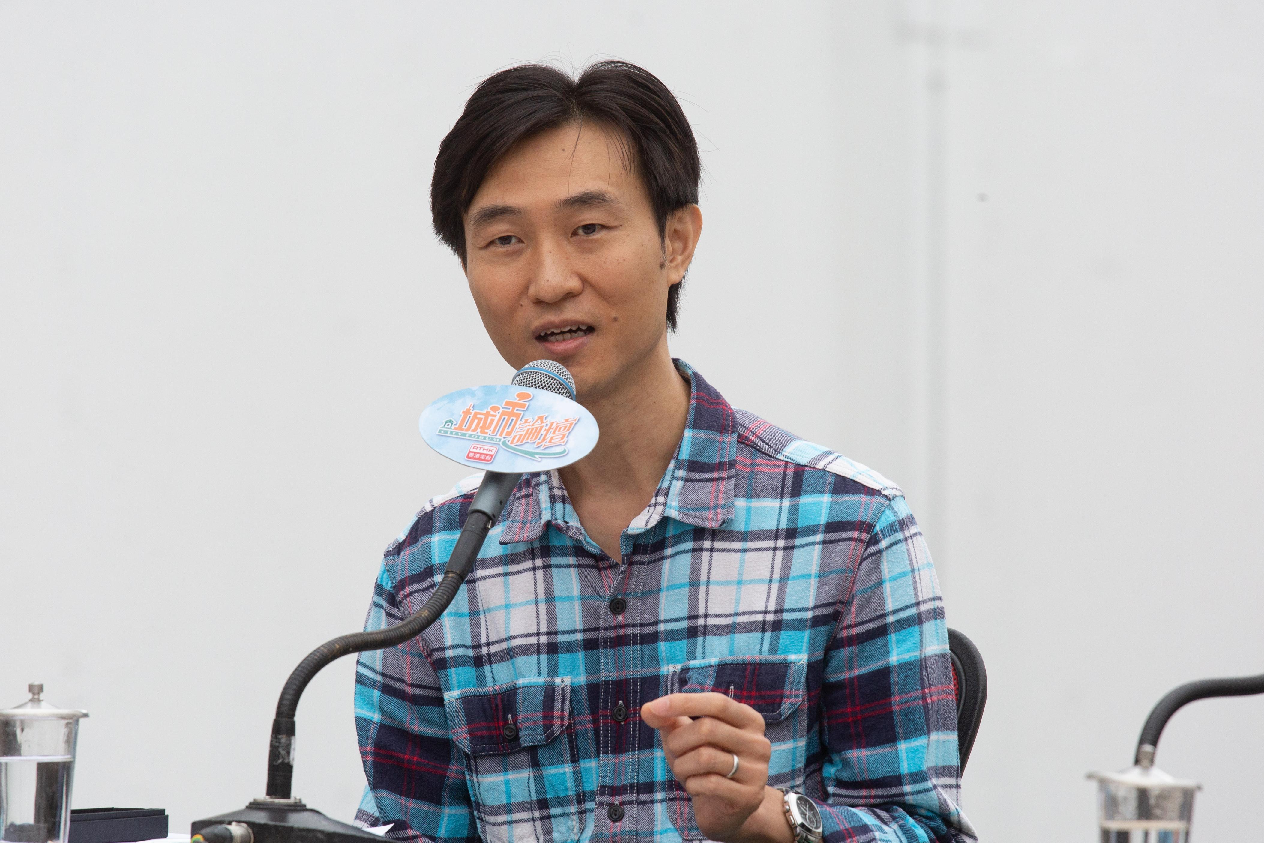 社區組織協會幹事彭鴻昌。(資料圖片/蘇文傑攝)