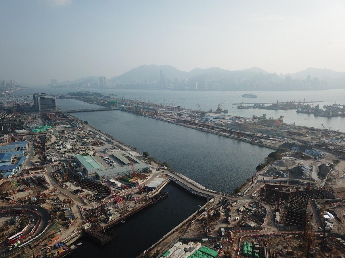 啟德前跑道地皮。(資料圖片/鍾式明攝)